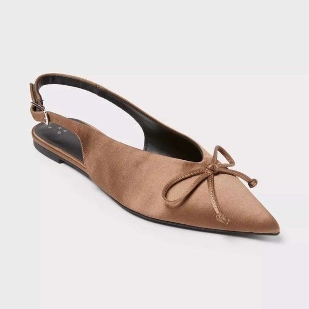 Women's‎ Flats by A New Day Camille Taupe Size 6.5 New With Tags